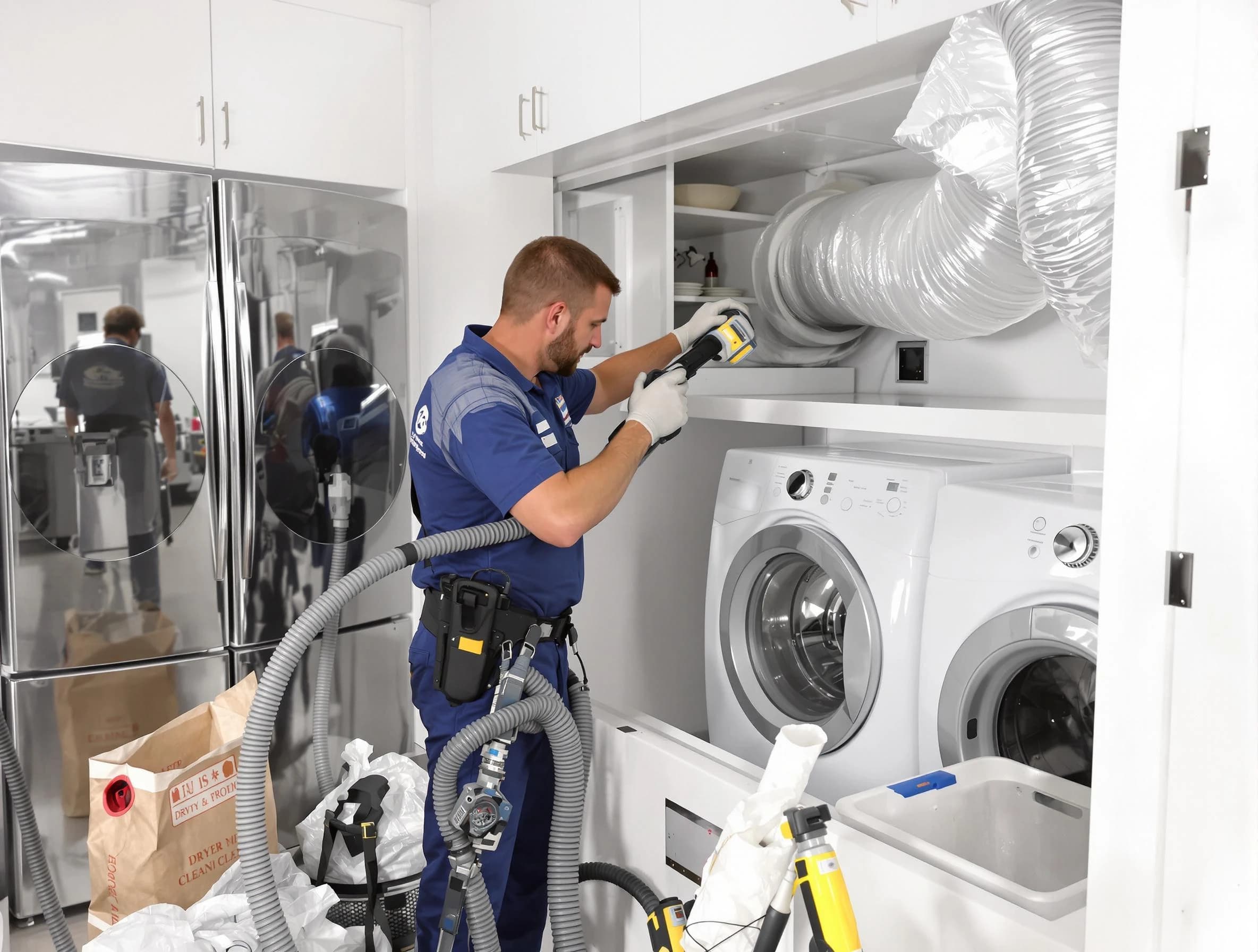 Professional duct cleaning by Portland Dryer Vent Cleaning in Portland