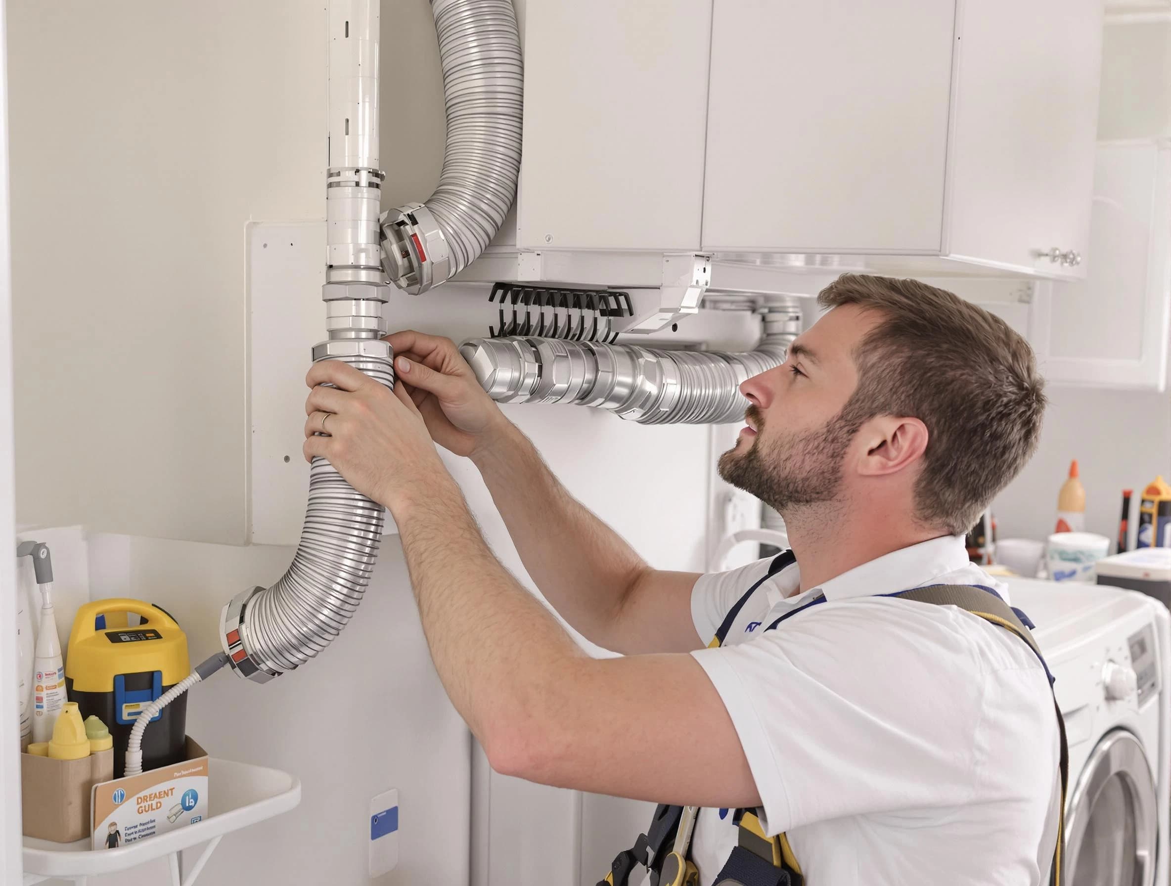 Professional dryer vent repair and installation by Portland Dryer Vent Cleaning in Portland