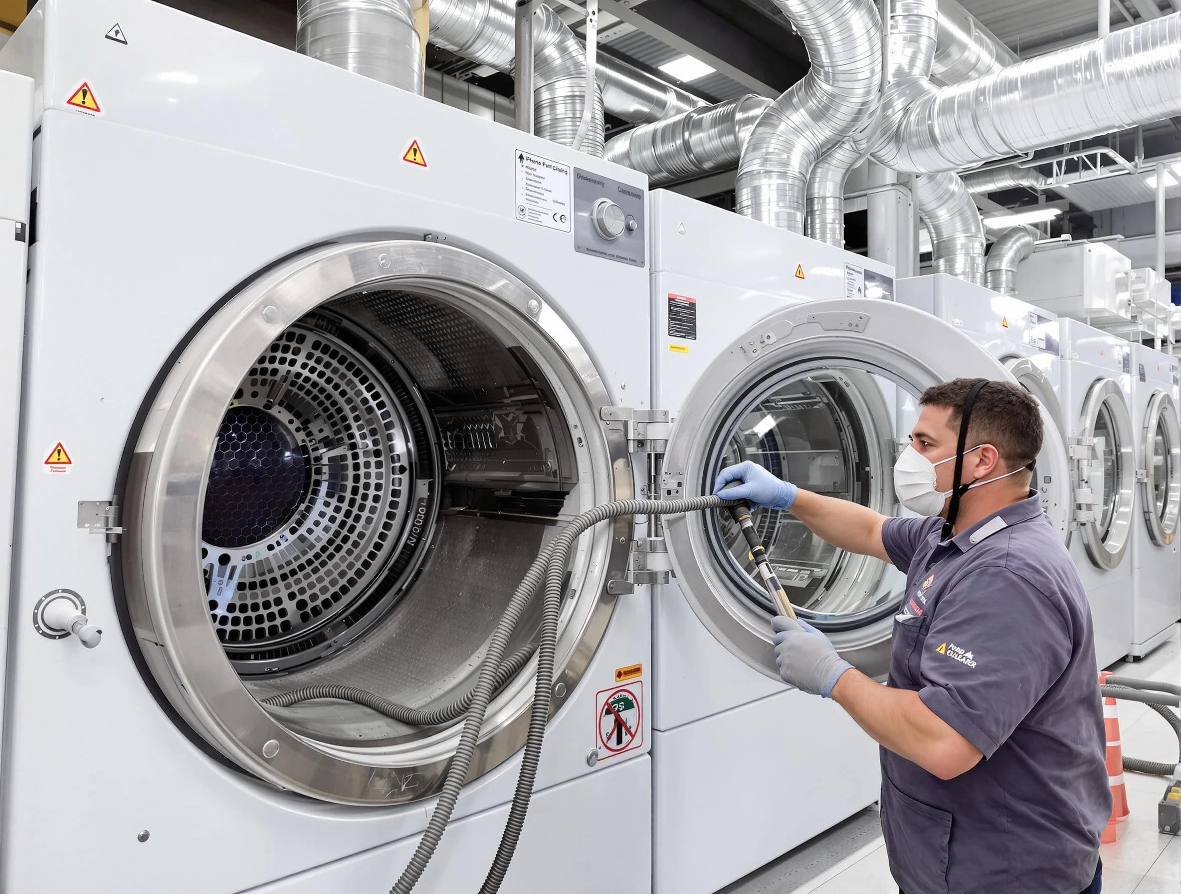 Industrial-grade dryer vent cleaning by Portland Dryer Vent Cleaning in Portland